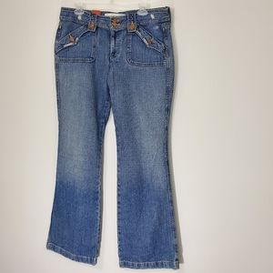Mossimo Denim Distressed Jeans, Size 13